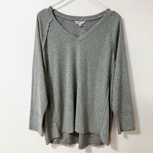 Wildfox | Gray Haley Brushed Top XL